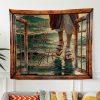 Jesus Walks Water Tapestry Prints – Tapestries Gifts For Christian Families