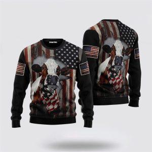 Kentucky Derby Cowboy Ugly Christmas Sweater Ugly&hellip;