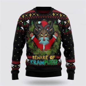Krampuss Cat Ugly Christmas Sweater – Cat&hellip;