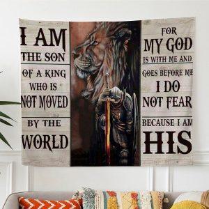 Lion And Warrior Tapestry I Am The&hellip;