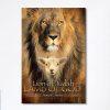 Lion Of Judah Knight Of God Canvas – Lion Canvas Print – Christian Wall Art Canvas – Religious Home Decor
