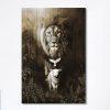 Lion Of Judah Lamb Of God Canvas Prints – Lion Canvas Art – Christian Inspirational Canvas
