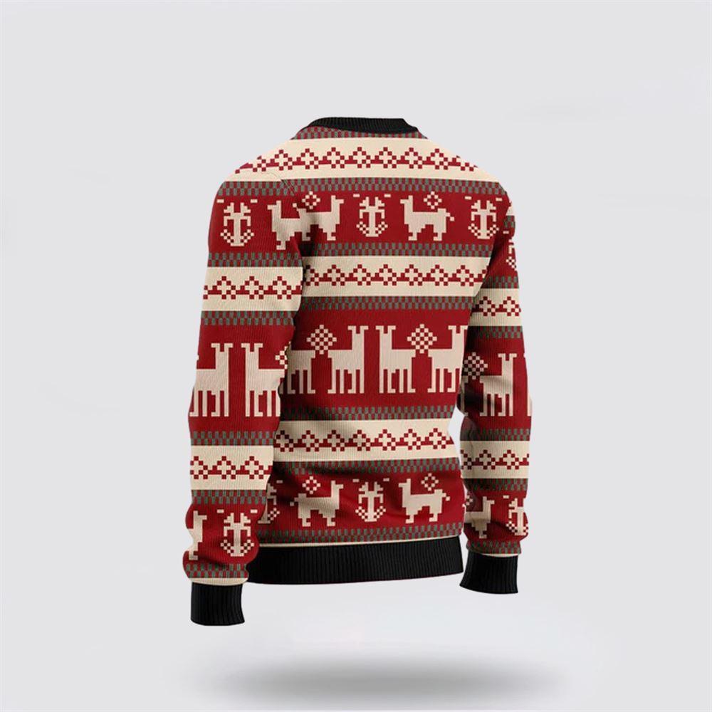Llama Lalala Ugly Christmas Sweater – Sweater Gifts For Pet Lover Llama Lalala Ugly Christmas Sweater – Sweater Gifts For Pet Lover