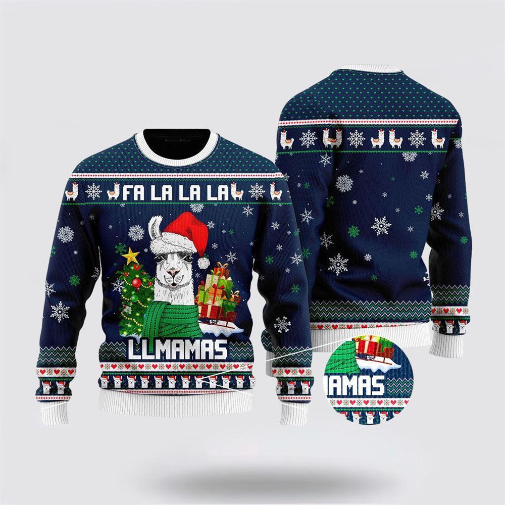 Llmamas Fa La La La Ugly Christmas Sweater – Sweater Gifts For Pet Lover Llmamas Fa La La La Ugly Christmas Sweater – Sweater Gifts For Pet Lover