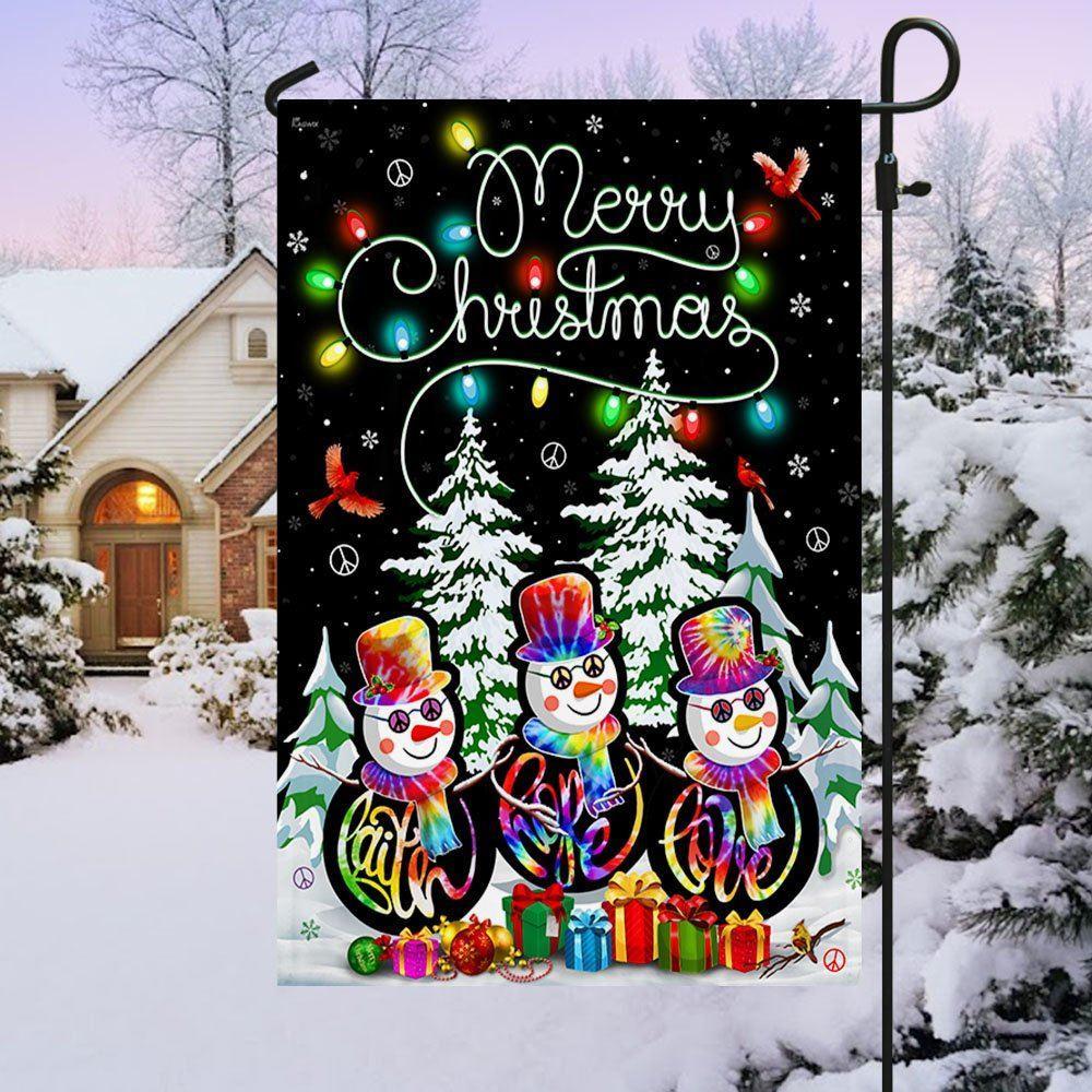Merry Christmas Flag Faith Hope Love – Christmas Flag Outdoor Decoration