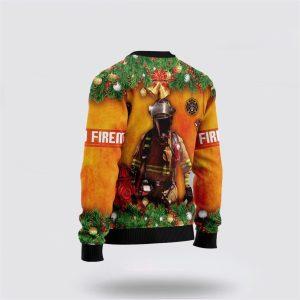 Merry Firemas Firefighter Bulldog Ugly Christmas Sweater&hellip;