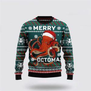 Merry Octomas Ugly Christmas Sweater – Sweater&hellip;