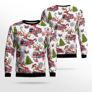 Morrisville Fire-Rescue Ugly Christmas Sweater – Christmas&hellip;