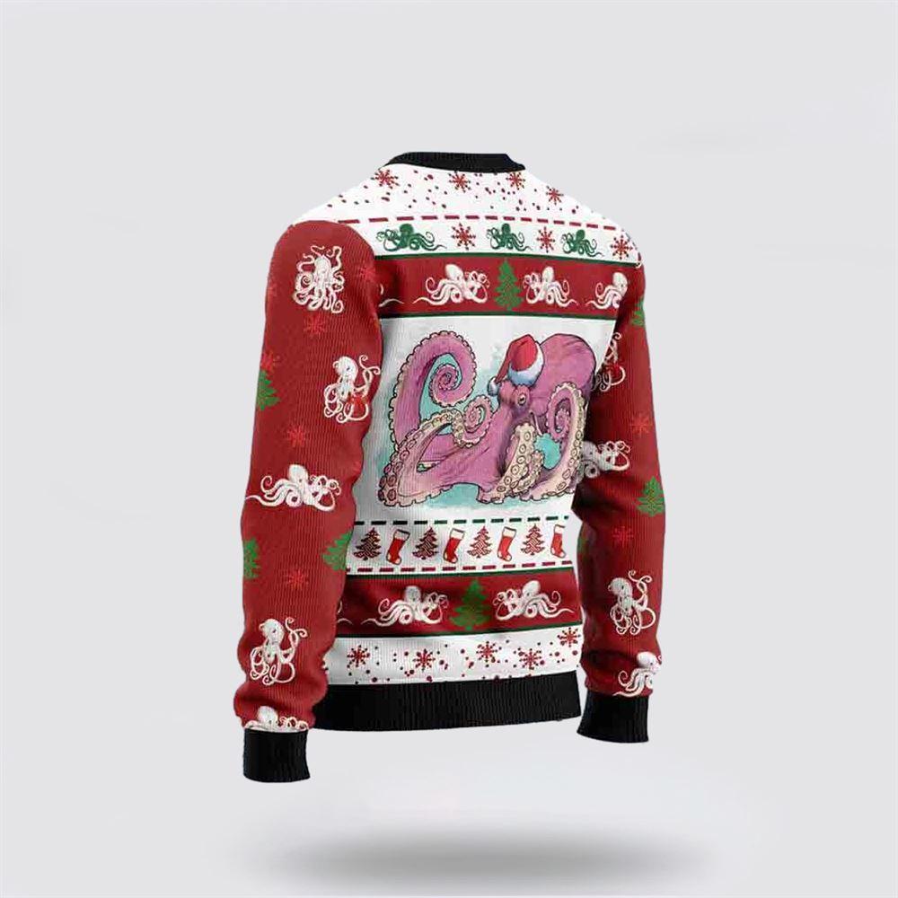 Octopus Noel Ugly Christmas Sweater – Sweater Gifts For Pet Lover Octopus Noel Ugly Christmas Sweater – Sweater Gifts For Pet Lover