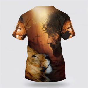 One Nation Under God Jesus All Over Print 3D T Shirt Gifts For Christians 2 lcjddk.jpg