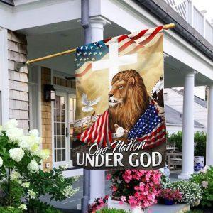 One Nation Under God Lion Lamb Christian&hellip;