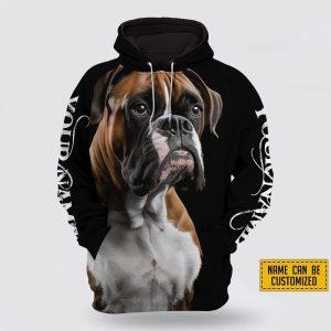 Personalized Name Boxer All Over Print Hoodie&hellip;