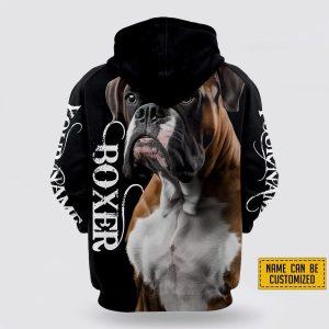 Personalized Name Boxer All Over Print Hoodie&hellip;