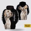 Personalized Name Golden Retriever All Over Print Hoodie Shirt – Gift For Dog Lover