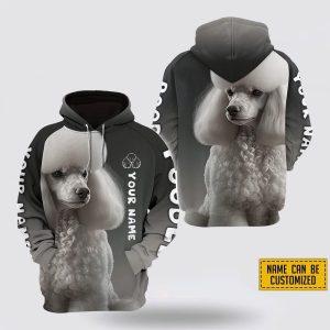 Personalized Name Poodle White All Over Print Hoodie Shirt Gift For Dog Lover 3 xmhdjy.jpg