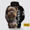 Personalized Rottweiler All Over Print Hoodie Shirt – Gift For Dog Lover
