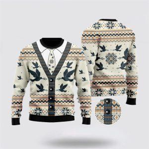 Pigeon Christmas Cardigan Ugly Christmas Sweater –&hellip;