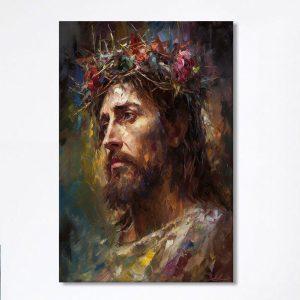 Portrait Of Jesus With The Crown Of&hellip;