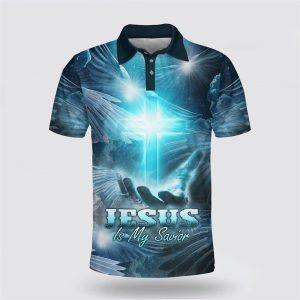 Potrait Jesus Is My Savior Polo Shirt&hellip;