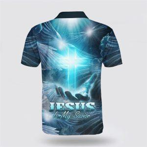 Potrait Jesus Is My Savior Polo Shirt&hellip;