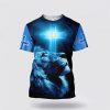 Premium Christian Knight Of Jesus Easter All Over Print 3D T Shirt – Gifts For Christians