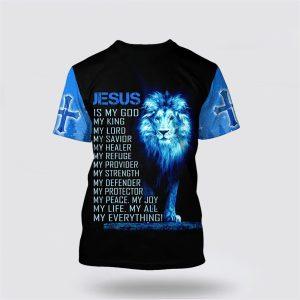 Premium Christian Jesus Lion All Over Print&hellip;