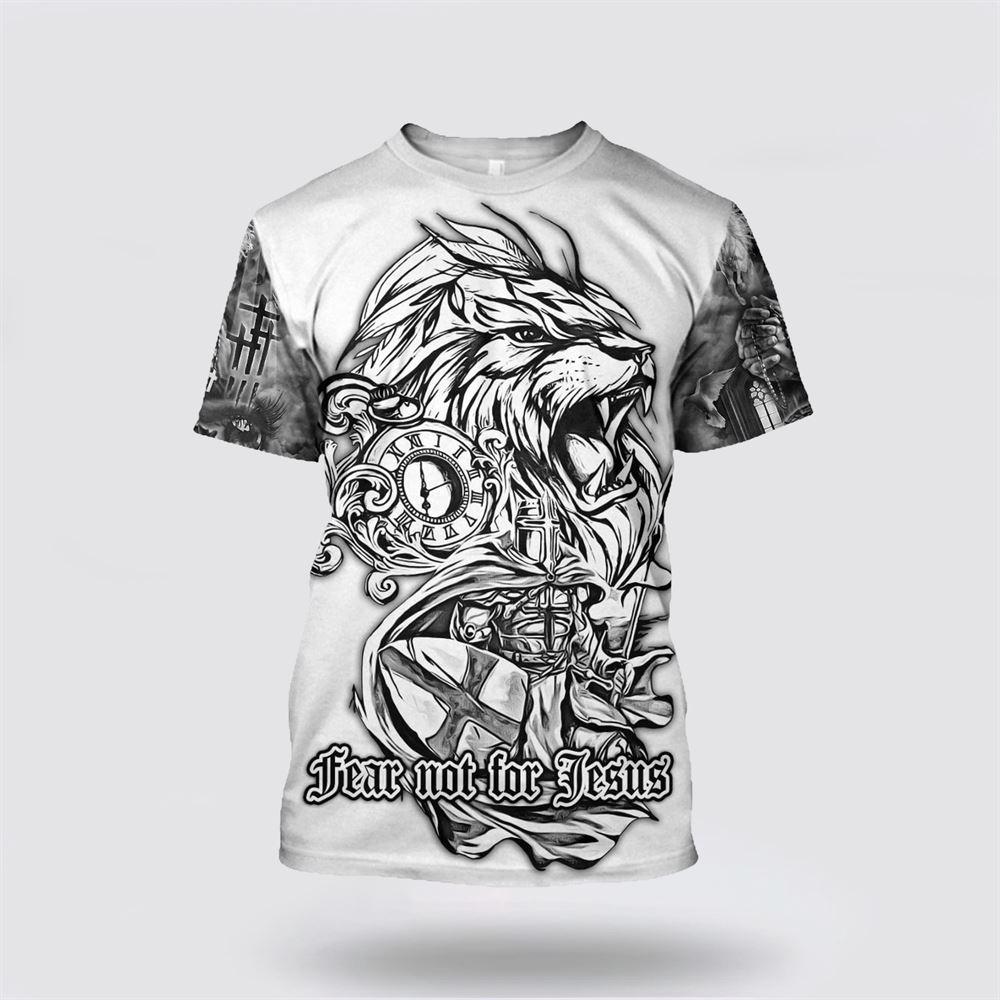 Premium Christian Knight Of Jesus Easter All Over Print 3D T Shirt – Gifts For Christians