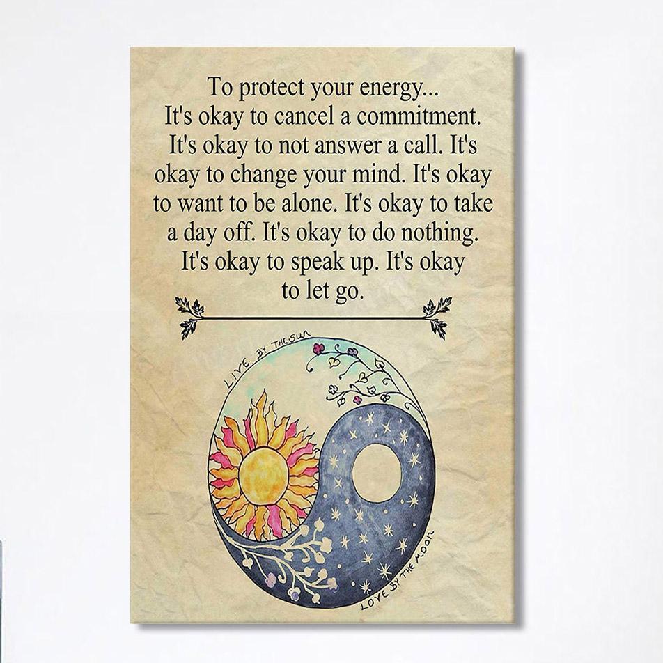 Protect Yourself- Live & Love Canvas Wall Art – Live By The Sun Love By The Moon – Christian Wall Art Canvas Protect Yourself- Live & Love Canvas Wall Art – Live By The Sun Love By The Moon – Christian Wall Art Canvas