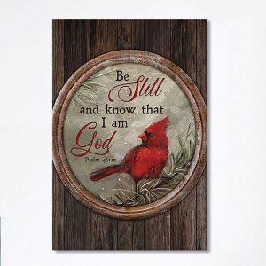 Red Cardinal Be Still And Know That&hellip;