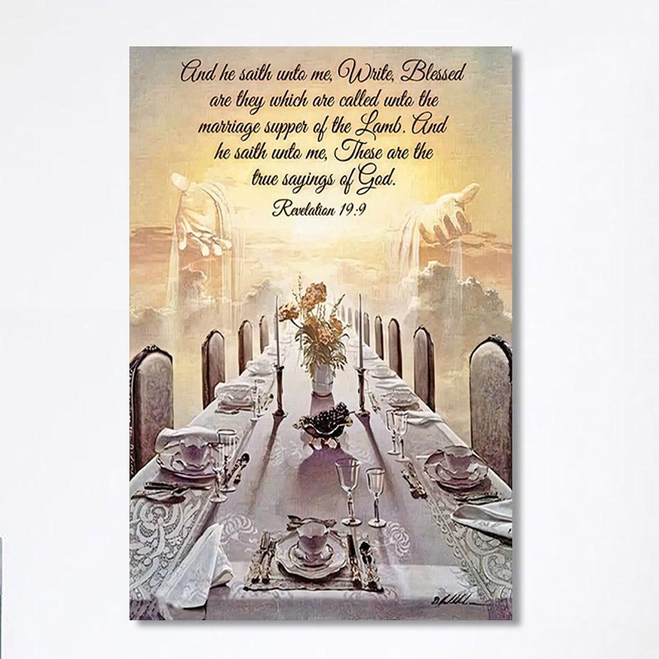Revelation 199 Canvas Prints – These Are The True Sayings Of God Revelation 199 Canvas Prints – These Are The True Sayings Of God