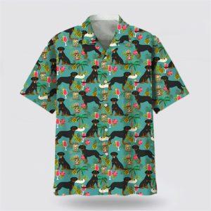 Rottweiler Hawaiian Beach Hawaiian Shirt – Dog&hellip;