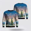 Royal Norwegian Navy HNoMS Fridtjof Nansen Christmas AOP Sweater – Unique Christmas Sweater Gift For Military Personnel