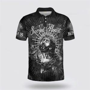 Sacred Heart Jesus Polo Shirt – Gifts&hellip;
