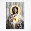 Salt And Light God Jesus Canvas Prints – Jesus Christ Canvas Art – Christian Wall Decor