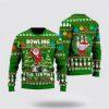 Santa Bowling Go Strike Ugly Christmas Sweater For Men & Women – Christmas Gift For Bowling Enthusiasts