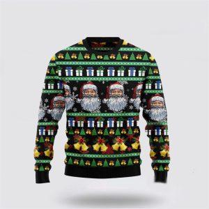 Santa Claus Jingle Bell Funny Ugly Christmas&hellip;