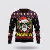 Skull In Love Till Death Ugly Sweater Spooky Romance For A Bold Fashion Statement – Christmas Gifts For Frends