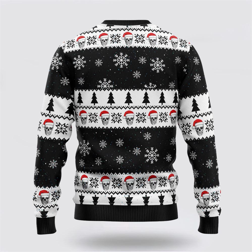 Skull Pine Tree Ugly Christmas Sweater Funny Sweaters for Men & Women – Christmas Gifts For Frends
