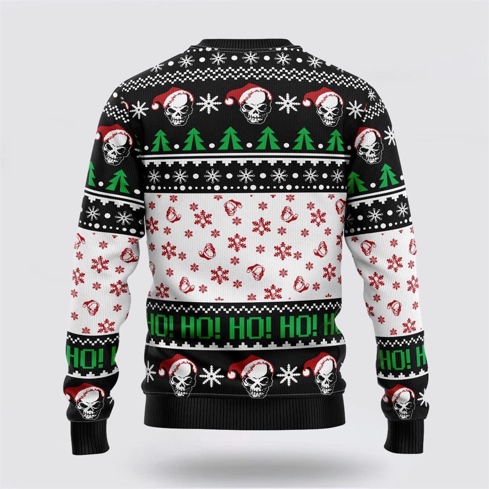 Skull Xmas Ugly Christmas Sweater – Christmas Gifts For Frends