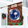 South Carolina Christmas Flag – Christmas Outdoor Decoration