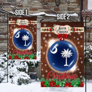 South Carolina Christmas Flag 4