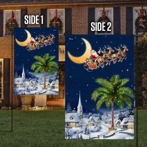 South Carolina Christmas Flag Santa Sleigh Palm Tree Christmas Night in South Carolina Christmas Flag Outdoor Decoration 4 cgu5kd.jpg