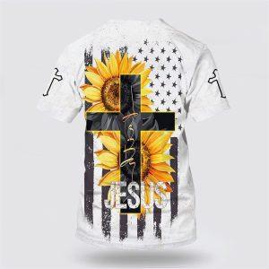 Sunflower Faith Cross All Over Print 3D T Shirt Gifts For Christians 2 svm8uz.jpg