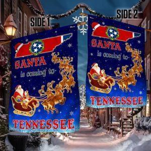Tennessee Christmas Flag Santa Is Coming To&hellip;