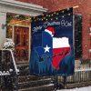 Texas Christmas Tree Merry Christmas Y’all Flag – Christmas Flag Outdoor Decoration