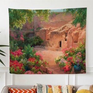 The Empty Tomb Tapestry Art Christian Wall&hellip;