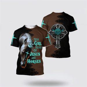 This Girl Run On Jesus And Horse&hellip;