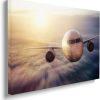 US Air Force Raptor F-22 Airplane Canvas Wall Art – Gift For Military Personnel