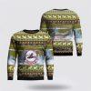 US Air Force U-2 Dragon Lady Christmas AOP Sweater – Christmas Gift For Military Personnel