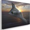 US Air Force SR-71 Airplane Blackbird Fighter Jet Canvas Wall Art – Gift For Military Personnel